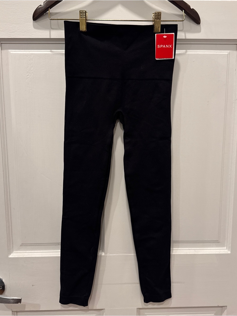 SPANX EcoCare Ankle Leggings Black Size Small NWT High Rise Shaping Pants